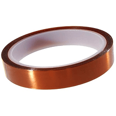 Fita Kapton em Poliamida p/ Altas Temperaturas 30mm (33 mts) - Dourada