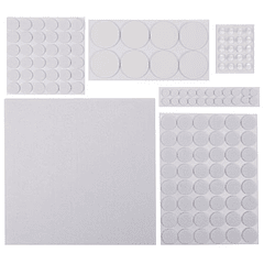 Emb. 135x Autocolantes Adesivos Protectores Feltro (Diversos) - PEREL