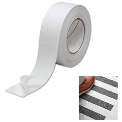 Fita Anti-Deslizante (5 mts x 25mm) Transparente - COMPACTFIX