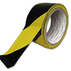 Fita de Segurança Amarela/Preta (200mts x 50mm) - COMPACTFIX 1