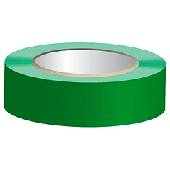 Fita Isoladora Verde PVC (20 mts)