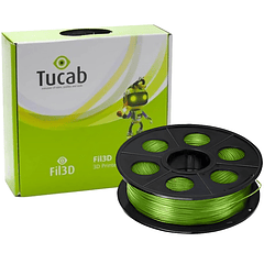 Filamento de Impressão 3D em PETG 1,75mm 1Kg (Verde) - TUCAB