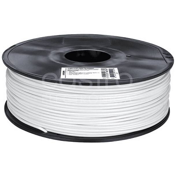 Filamento ABS 3mm - Branco - 1 Kg (IMPRESSORAS K8200, K8400, K8600, 3DPEN e 3DPEN2) - VELLEMAN 
