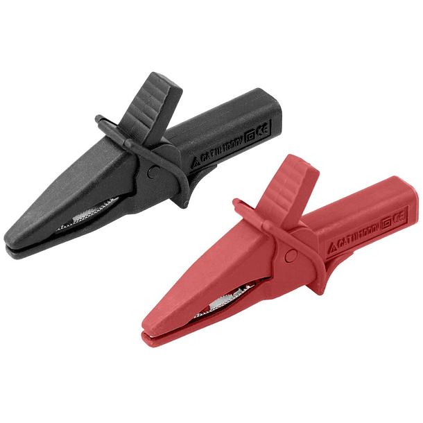 Pinças de Prova t/ Crocodilo (4mm) 85mm - NIMO 