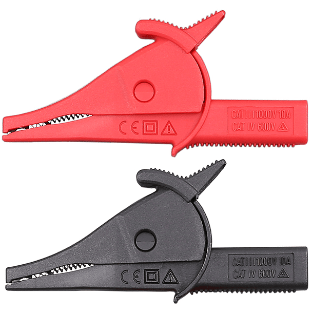 Garras de Crocodilo Isolado c/ Banana Tipo Jack - UNI-T 