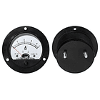 Amperímetro Redondo de Painel 5A DC 1