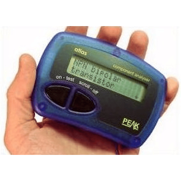 Analisador de Componentes Electrónicos DCA55 2