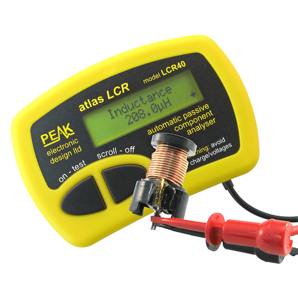 Analisador de Componentes Passivos LCR40 1
