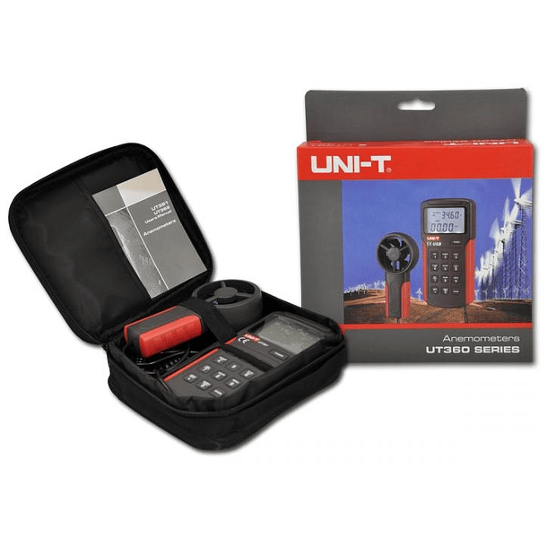 Anemómetro Digital c/ Função de Temperatura - UNI-T 2