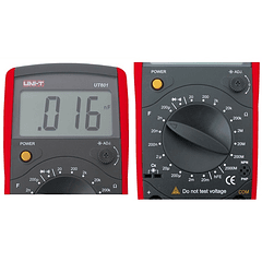 Capacimetro e Ohmimetro Digital - UNI-T