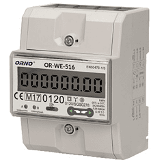 Medidor Digital Custos Energia RS485 e MID p/ Calha DIN (Trifásico) 5(80)A - ORNO