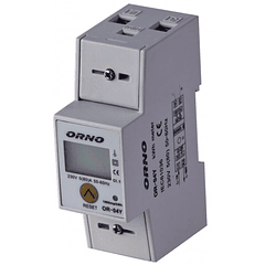 Medidor Digital de Custos de Energia p/ Calha DIN (Monofásico) 5(80)A - ORNO