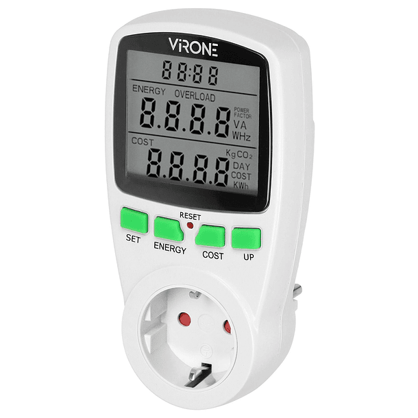 Medidor Digital de Custos de Energia (3680W) - VIRONE 1