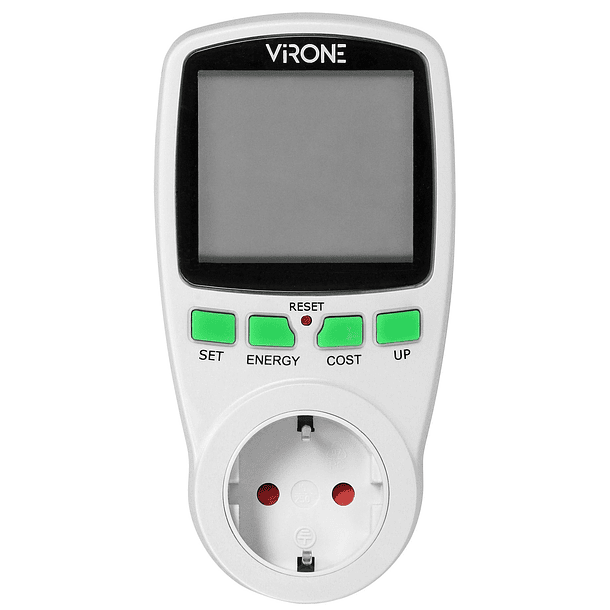 Medidor Digital de Custos de Energia (3680W) - VIRONE 3