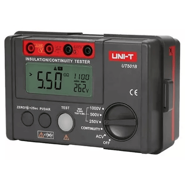 Medidor de Resistência Isolamento - UNI-T 2