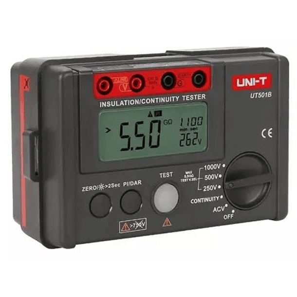Medidor de Resistência Isolamento - UNI-T 3