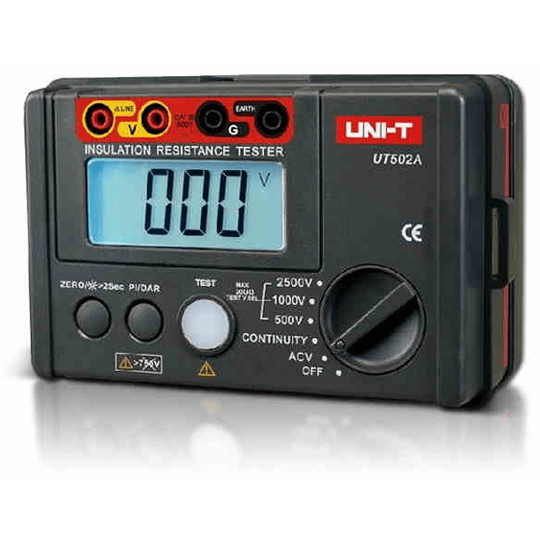 Medidor de Resistência Isolamento - UNI-T 1