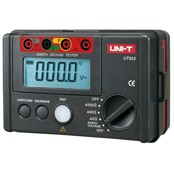 Medidor de Resistência à Terra - UNI-T 