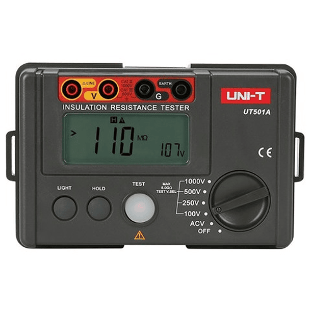 Medidor de Resistência Isolamento - UNI-T 1