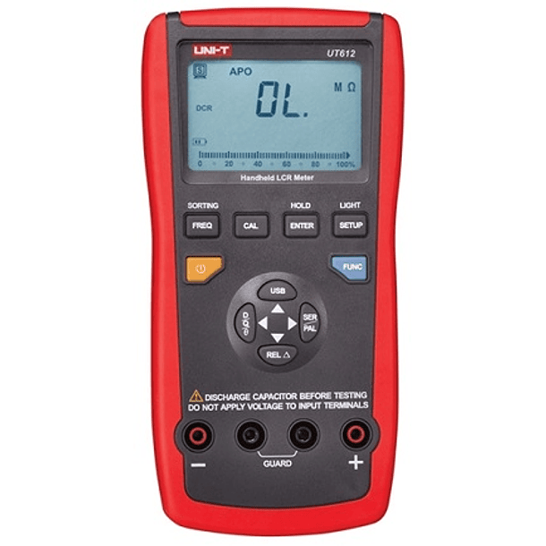 Multimetro Digital (Medidor LCR) USB - UNI-T 1