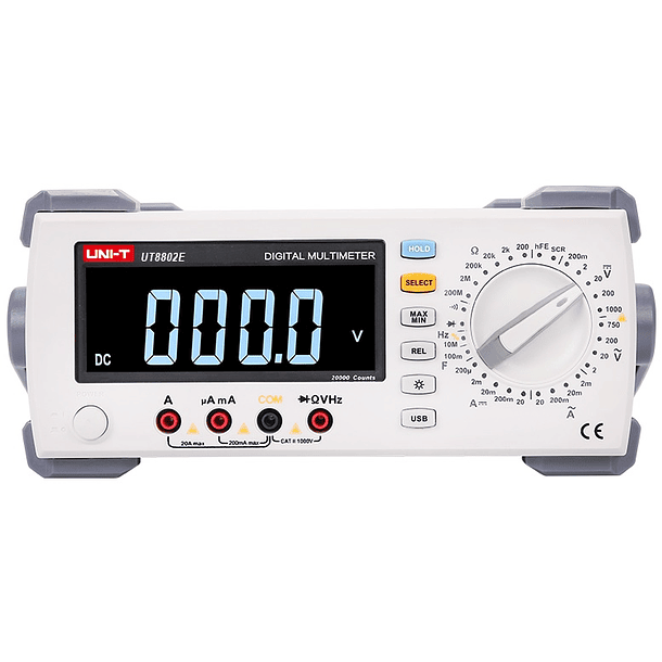 Multimetro Digital de Bancada True RMS USB - UNI-T 1
