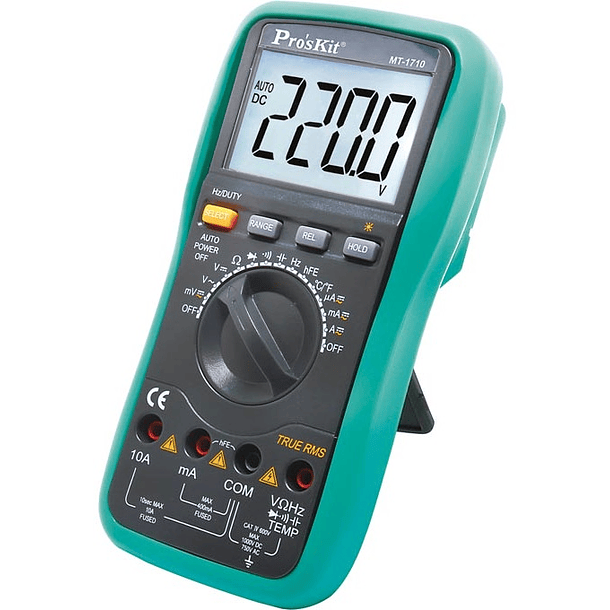 Multimetro Digital 3¾ Digitos TRUE RMS - Proskit 1