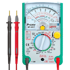 Multimetro Analógico c/ Função de Protecção - Proskit MT-2017N