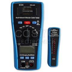Multimetro Digital com Testador de Redes KM-LAN - K2M