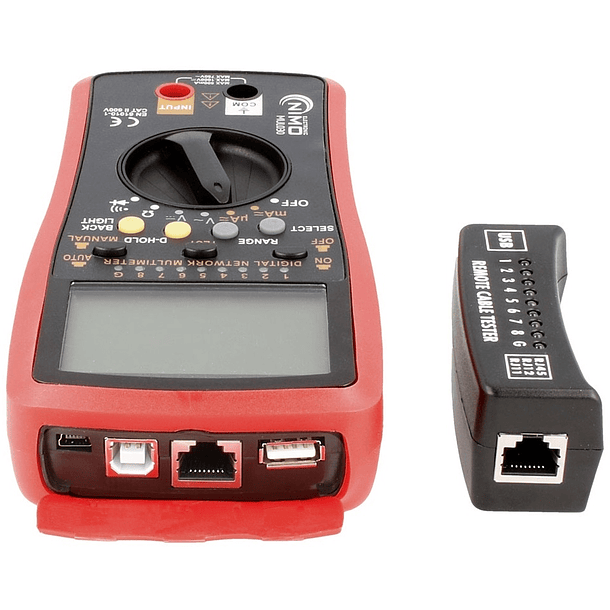 Multímetro Digital c/ Testador de Redes - NIMO 4