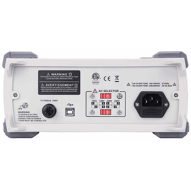 Multimetro Digital de Bancada True RMS USB - UNI-T 3