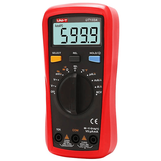 Multimetro Mini Digital Automático TrueRMS - UNI-T 3