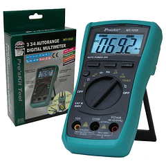 Multimetro Digital Profissional com 3 ½ Digitos - Proskit