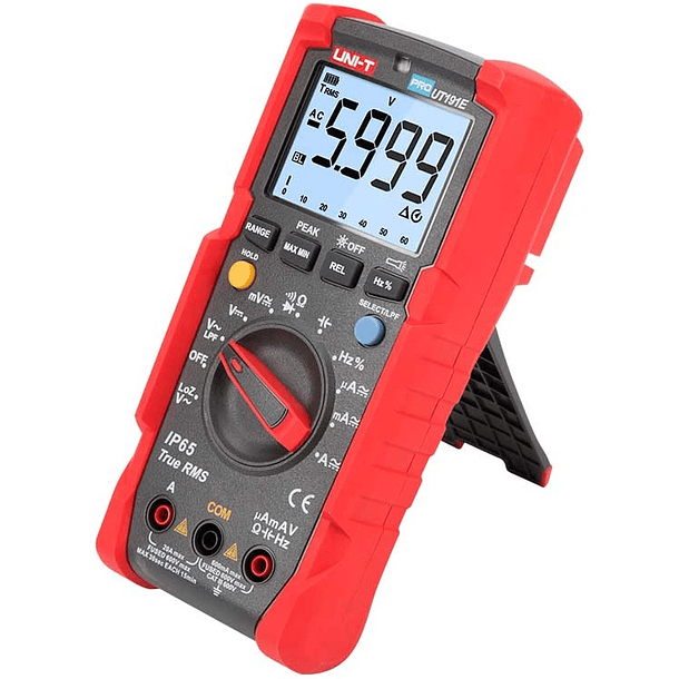 Multimetro Digital IP65 True RMS/Peak Pro Line - UNI-T 2