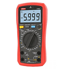 Multímetro Digital c/ Capacimetro / Temperatura / Testador Transístores - UNI-T 2