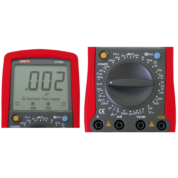 Multimetro Digital Avançado - UNI-T 2