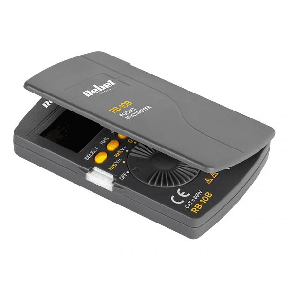 Multimetro Digital de Bolso 3 ½ Dígitos - REBEL RB-10B 3