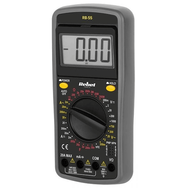 Multimetro Digital Universal - REBEL RB-55 1