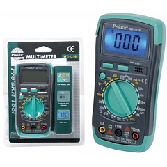 Multimetro Digital Profissional com 3 ½ Digitos Retroiluminado - Proskit