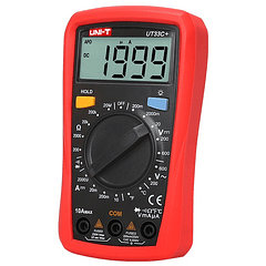 Multimetro Mini Digital CAT ll 600V (UT33C+) - UNI-T