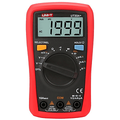 Multimetro Mini Digital Automático CAT ll 600V (UT33A+) - UNI-T