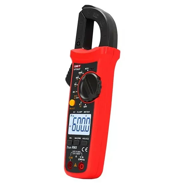 Pinça Amperimétrica Digital 600V 600A - UNI-T 3