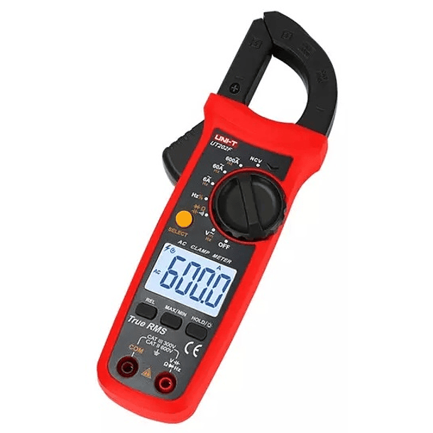 Pinça Amperimétrica Digital 600V 600A - UNI-T 4