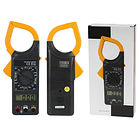 Pinça Amperimétrica Digital Multifunções 600V AC/DC 200...1000A AC 1