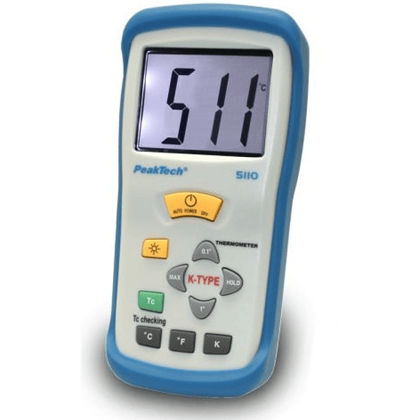 Termómetro Digital 1 CH, 3 1/2 Dígitos / -50 ... + 1300 ° C - PeakTech 2