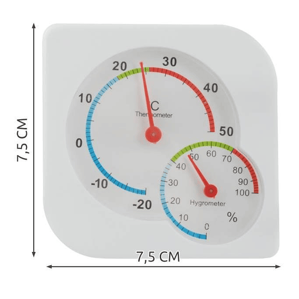 Termómetro c/ Higrómetro (-20ºC ~ +50ºC) 4