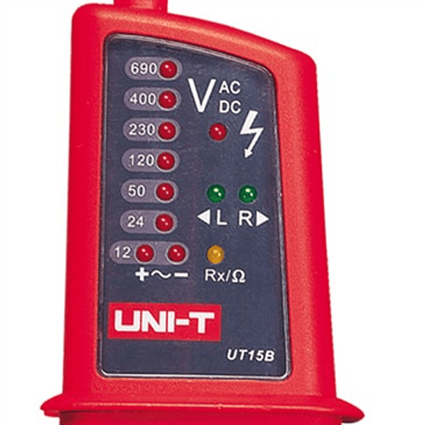 Testador de Voltagem Multifunções a LED - UNI-T 2