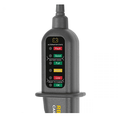 Testador de Baterias e Alternador 12V c/ LEDs - REBEL RB-15C