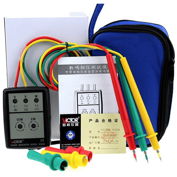 Testador de Sequências de Fases (Trifásico e Rotação de Motor) 1