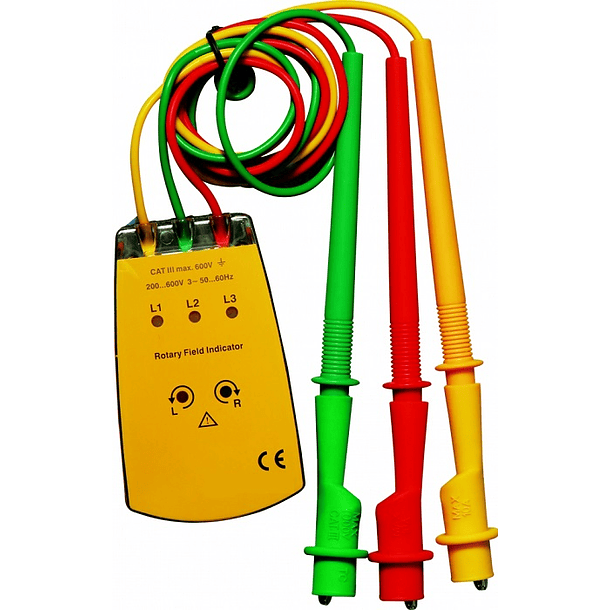 Testador de Sequências de Fases (Trifásico e Rotação de Motor) 2