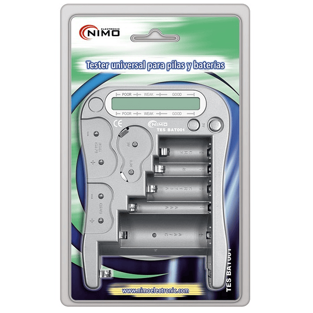 Testador Universal de Baterias c/ Display 3